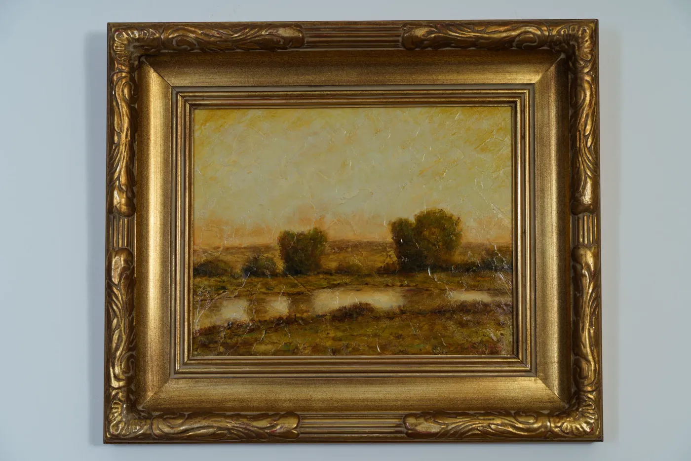 Four Landscape Paintings by E.H. Klink, Santa Fe, New Mexico., photograph 1